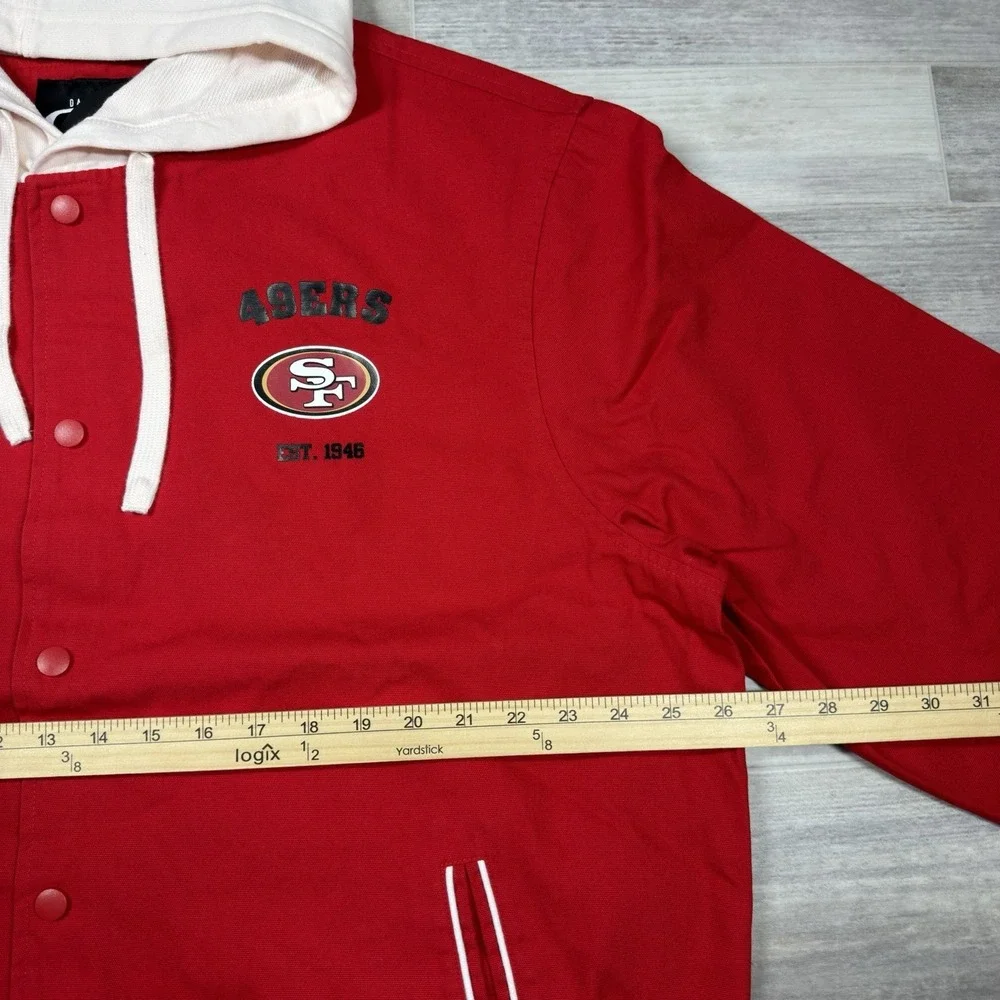 Darius Rucker Collection x Fanatics SF 49ers Full-Snap Hoodie Jacket – Size XL - Picture 7 of 11